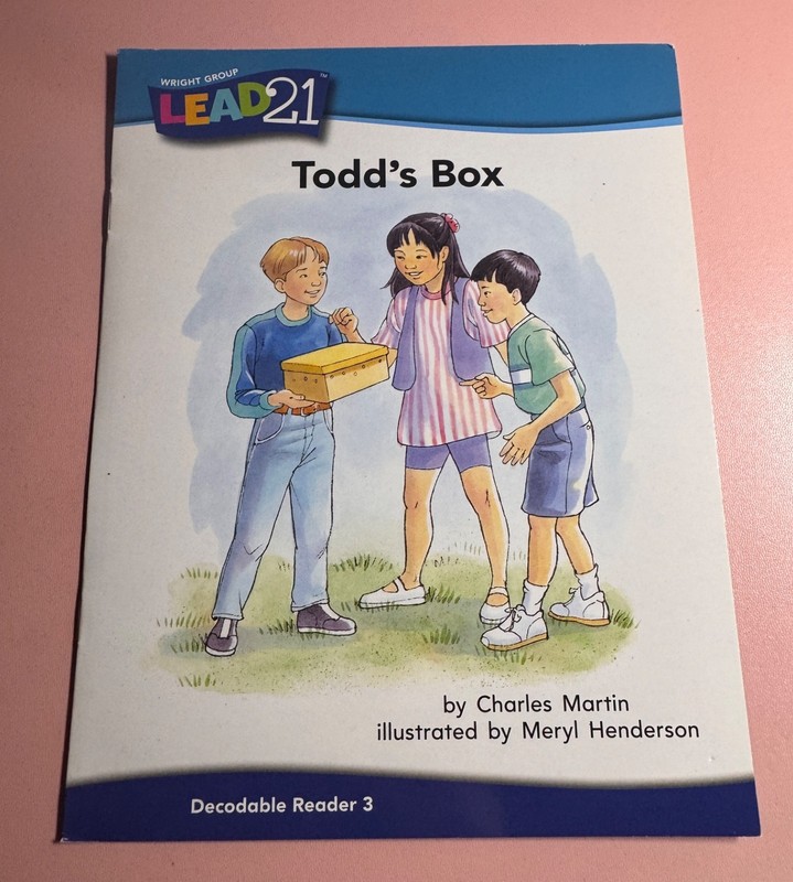 Wright Group Lead 21 Decodable Reader 3 Todd's Box Charles Martin gallery