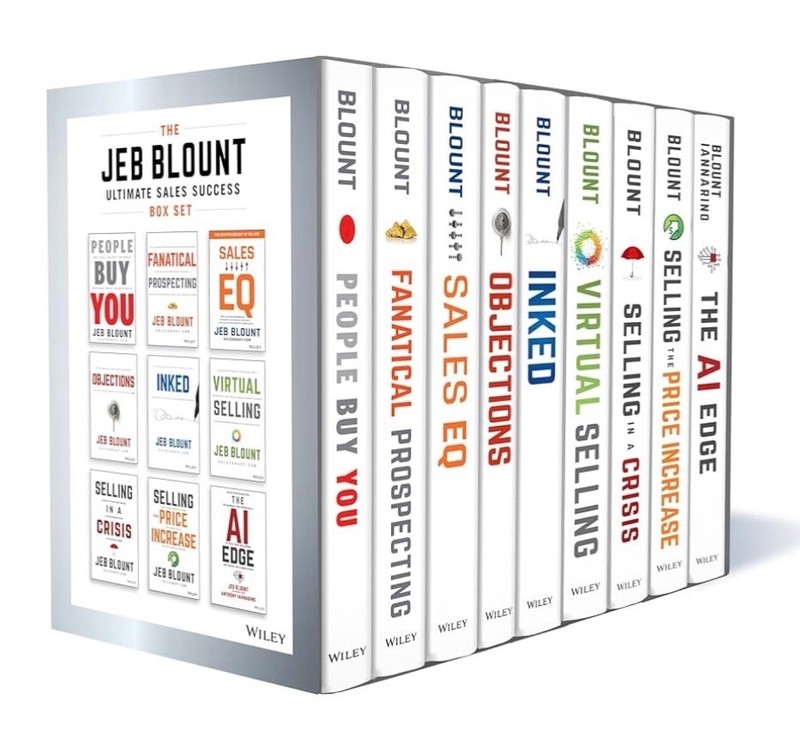 Jeb Blount The Jeb Blount Ultimate Sales Success Box Set 1st Edition