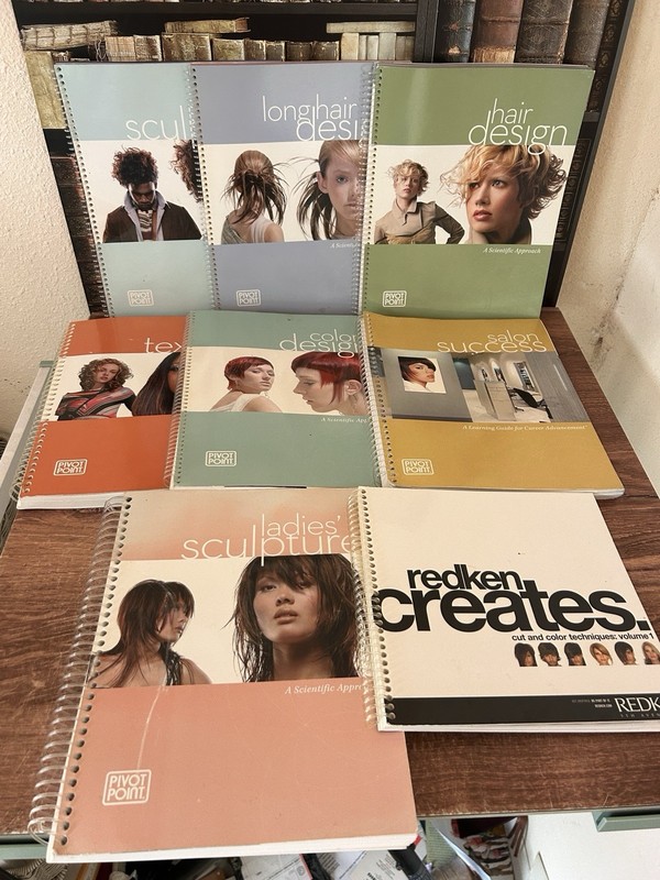 PIVOT POINT FUNDAMENTALS ESTHETICS COUSE BOOK LOT Of 7 – 2000s