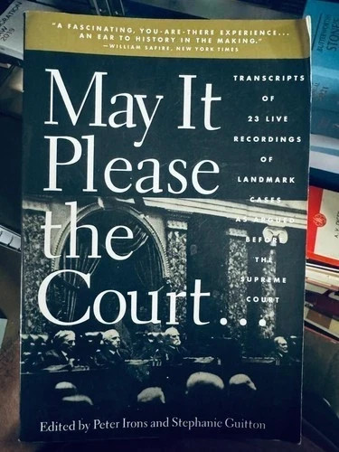 May It Please the Court