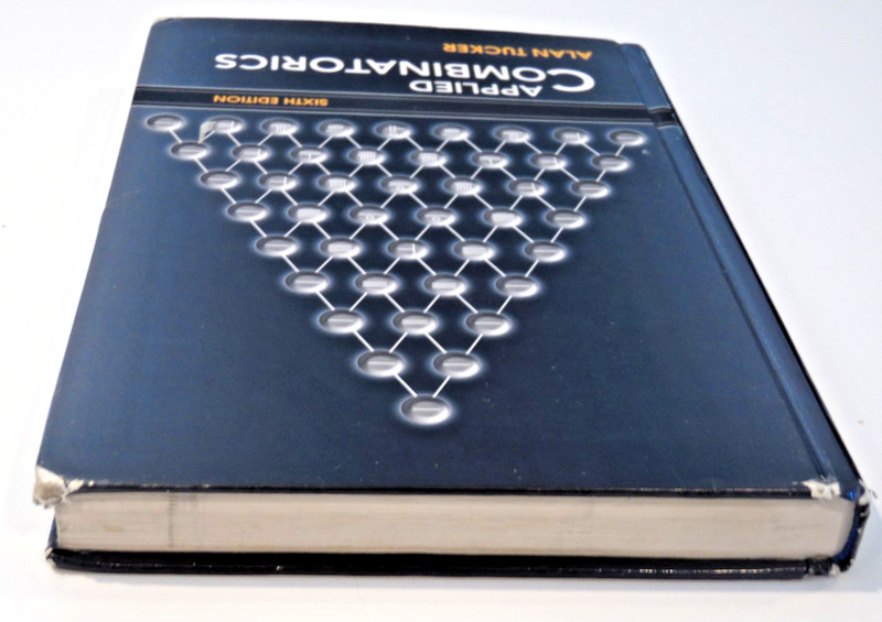 Applied Combinatorics 6th Edition Alan Tucker (2012 Hardcover) Used - Acceptable gallery