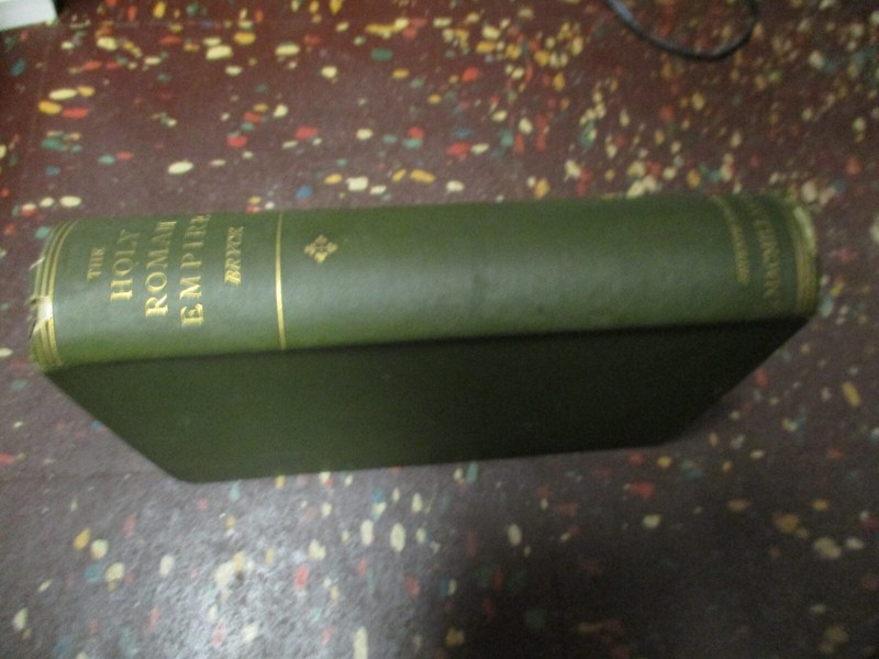 The Holy Roman Empire by James Bryce hardback 1877 7th edition. GOOD
