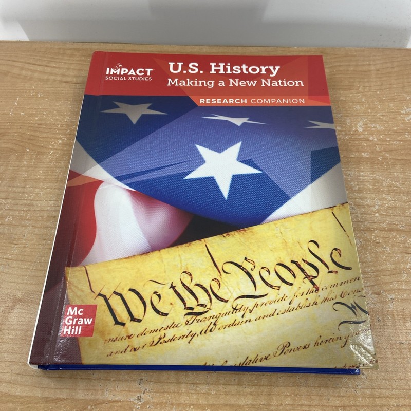 Impact Social Studies, U.S. – Hardcover, by McGraw-Hill Education – Like New