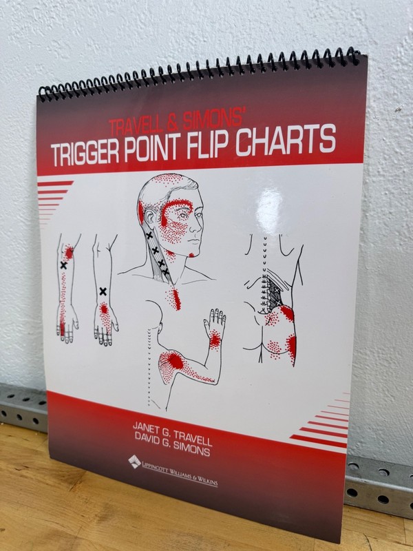NEW Travell Simons & Simons’ Trigger Point Pain Patterns Flip Charts