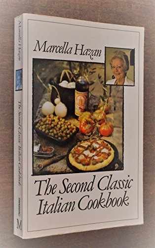 The Second Classic Italian Cookbook – Paperback, by Marcella Hazan – Very Good