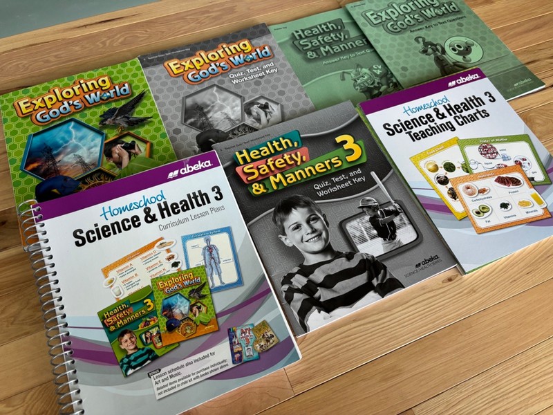 Abeka 3rd Grade Science and Health Curriculum