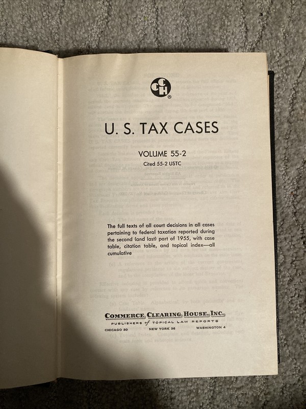 CCH U.S. Tax Cases 55-2 gallery