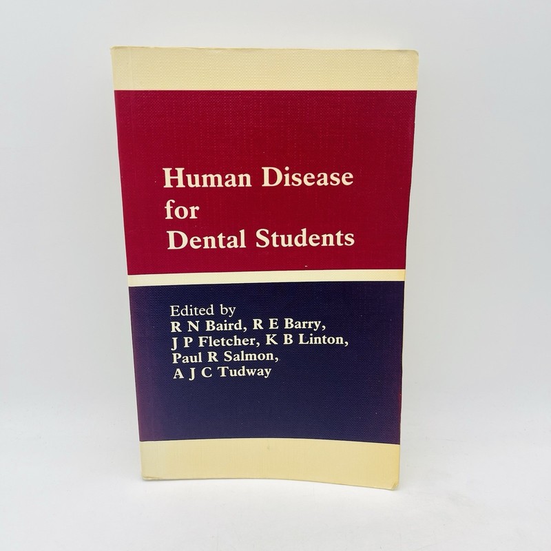 Human Disease for Dental Students 1981 Pitman Medical Baird Barry