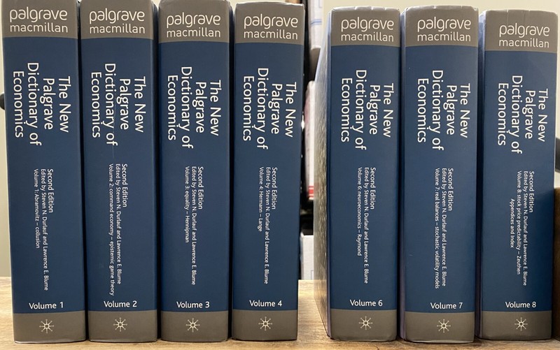 New Palgrave Dictionary of Economics 2nd ed. 7 of 8 volumes