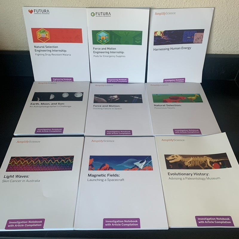 Amplify Science Grade 8 Workbook 9 Book Set Homeschooling Biology Life Science