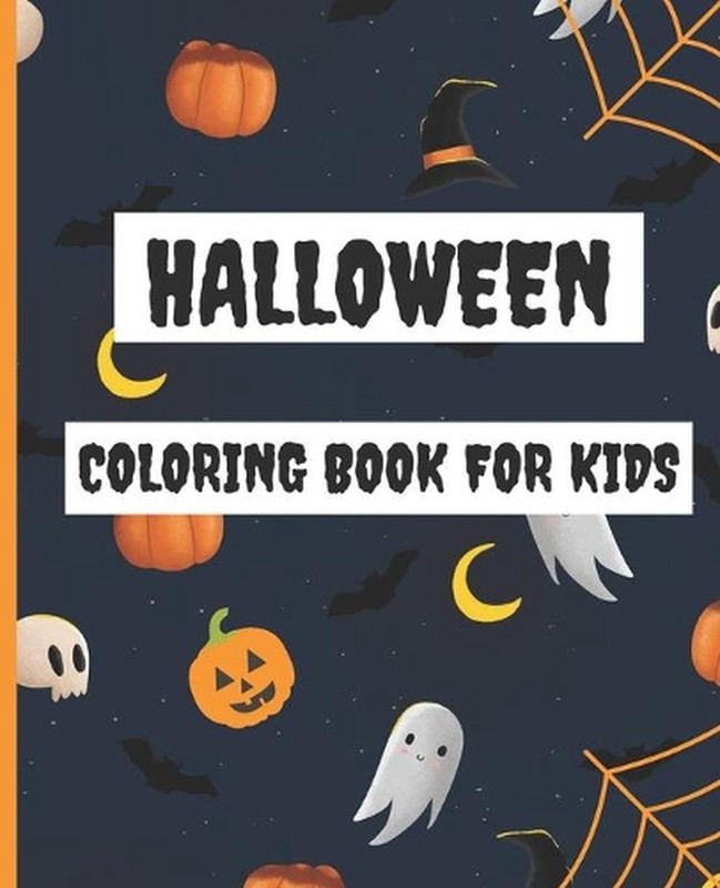 Halloween Coloring Book: For Kids Ages 4-8, 9-12 – Paperback by Ralf Warren (Eng