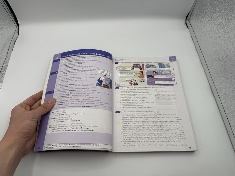 Grammar in Use Intermediate Student's Book with Answers SOME WRITING SEE PICS gallery