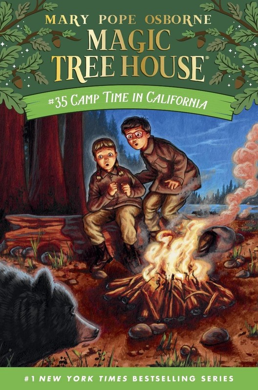 Camp Time in California by Mary Pope Osborne (English) Paperback Book