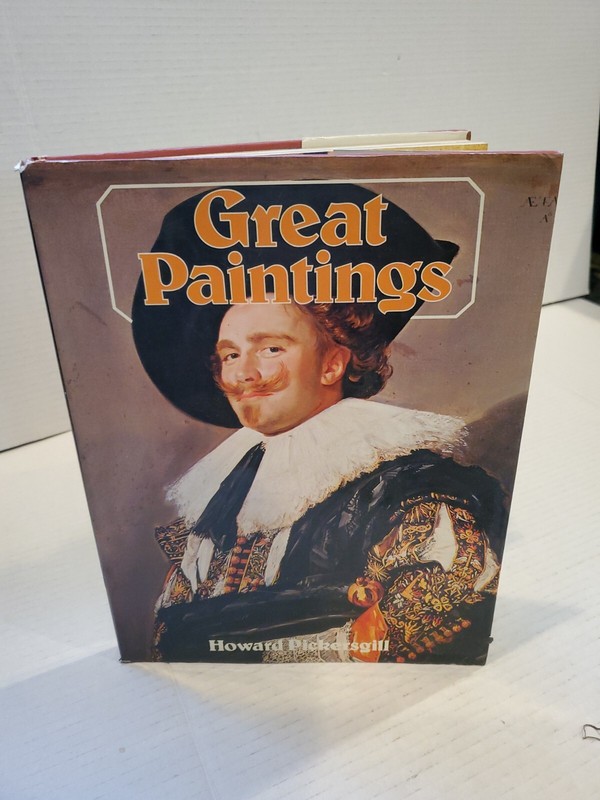 Great Paintings Book by Howard Pickersgill US 1979 SPADEM Paris 125 Pages vtg