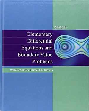 Elementary Differential Equations and – Hardcover, by Boyce William E.; – Good