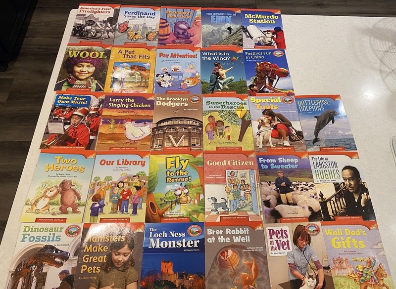 Houghton Mifflin Vocabulary Leveled Readers Level Mixed Lot of 28