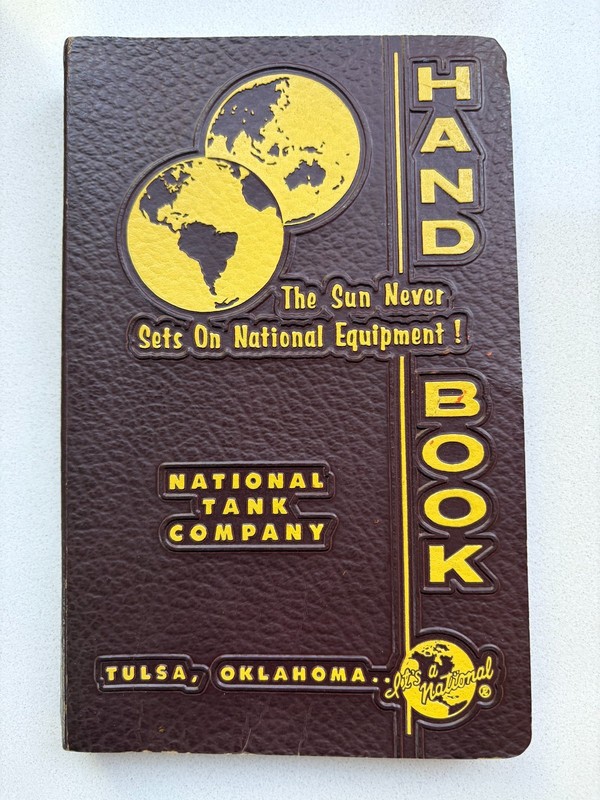 Handbook of Conversions, Copyright 1963 (Vintage), National Tank Company