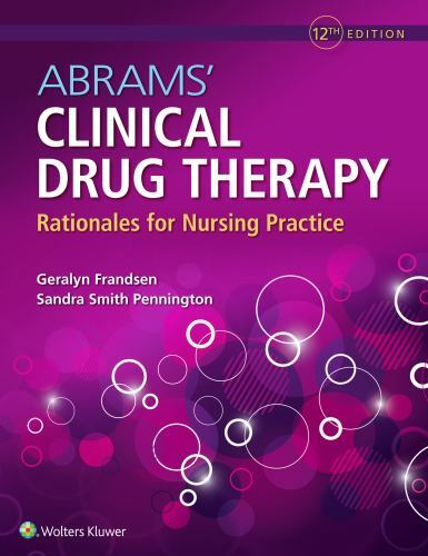 Abrams’ Clinical Drug Therapy: Rationales for Nursing Practice paperback Used