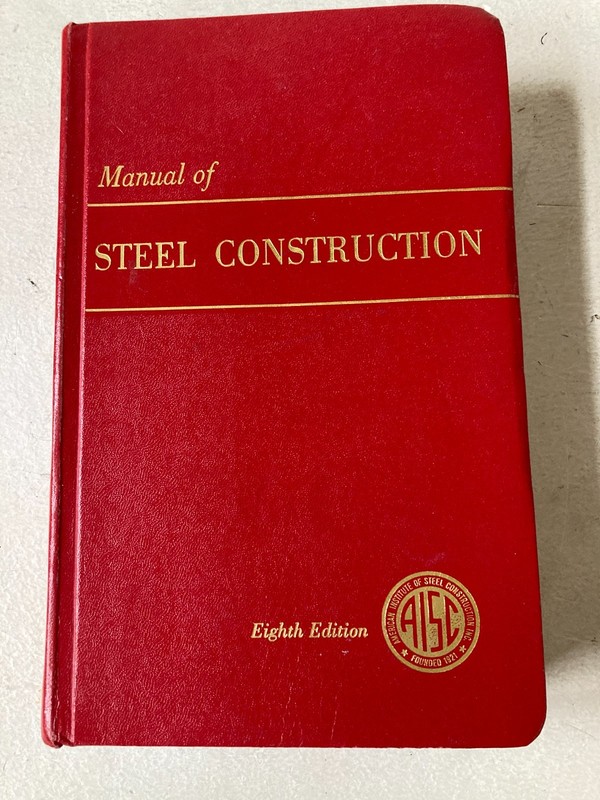 Manual Of Steel Construction 8th Edition (1980, AISC, Design & Standards)