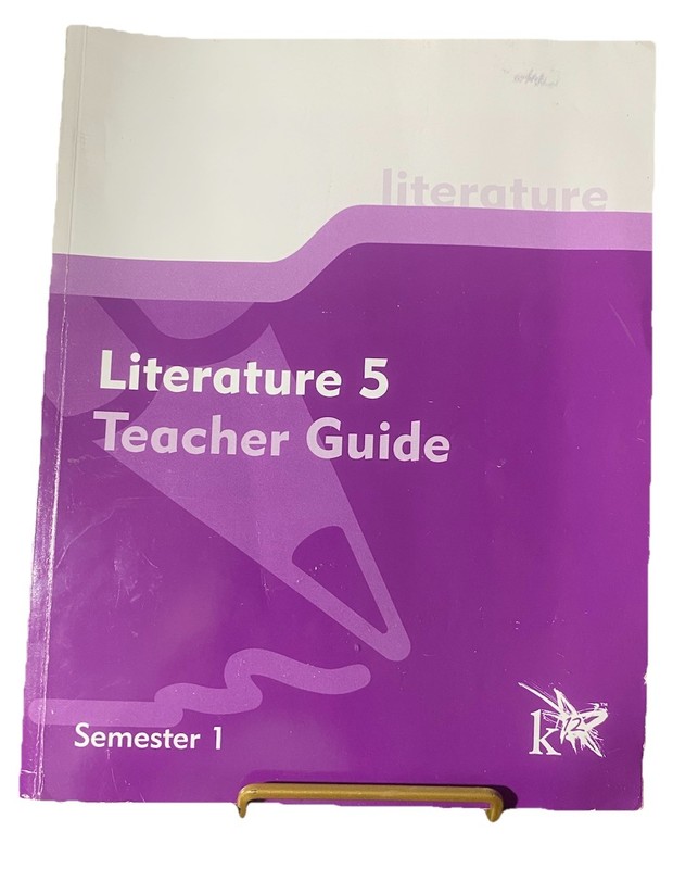 K12 Literature 5 Teacher Guide Semester 1