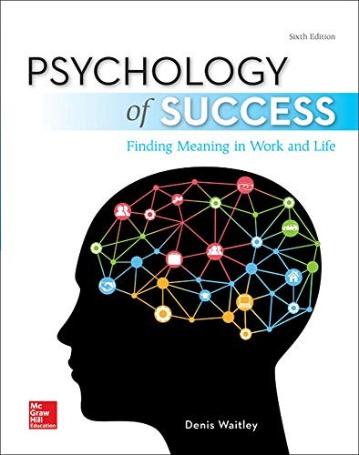 PSYCHOLOGY OF SUCCESS By Denis Waitley