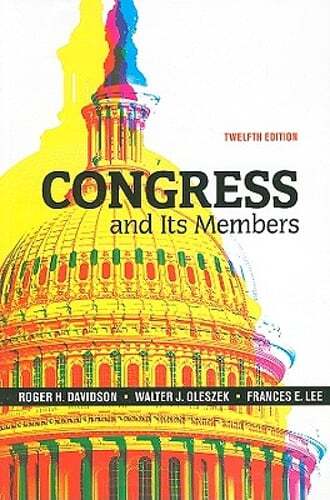 Congress and Its Members by Roger H Davidson: Used