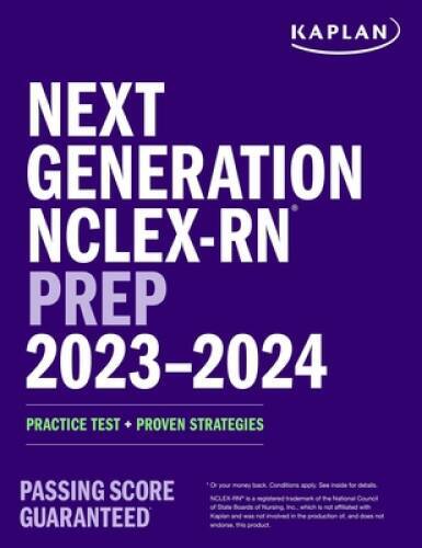 NextGen NCLEX-RN Prep 2023-2024: Expert Strategies and Realistic Practice – GOOD