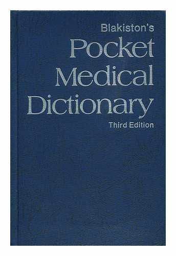 Blakiston’s Pocket Medical – Hardcover, by Osol Arthur (1905-?) – Acceptable