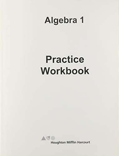 Hmh Algebra 1: Practice Workbook, Holt McDougal