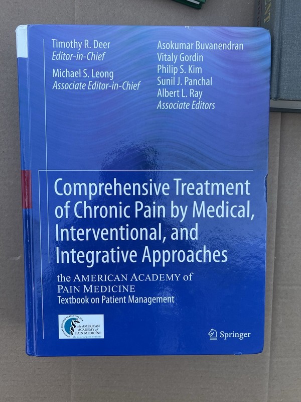 Lot of 6 Pain Management & Anesthesiology Medical Textbooks Springer Elsevier gallery