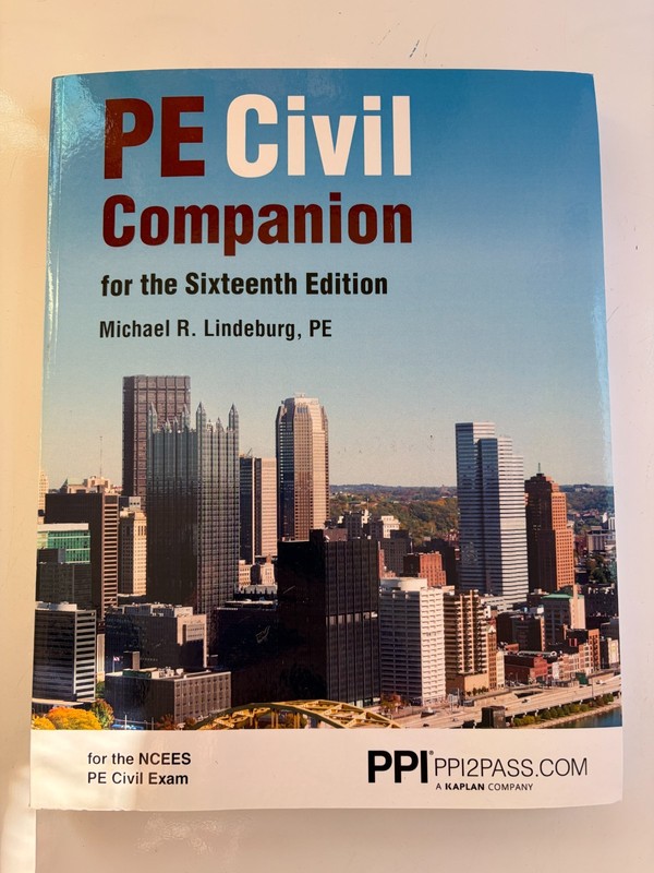PPI PE Civil Companion for the Sixteenth Edition – a Supportive Resource…