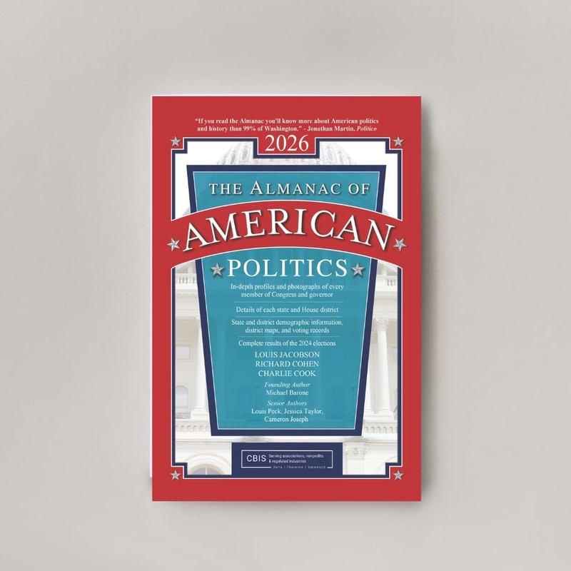 ALMANAC OF AMERICAN POLITICS 2026 BY Louis Jacobson HARDCOVER **1000**