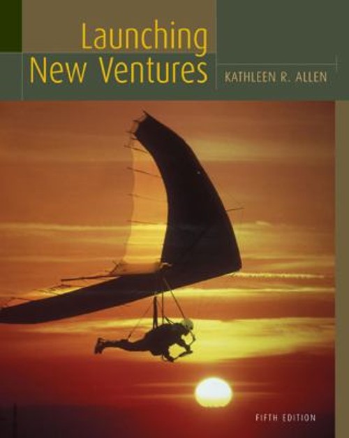 Launching New Ventures Hardcover Kathleen R. Allen