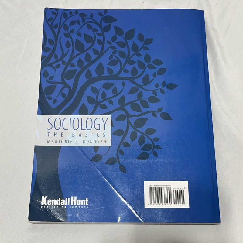 Sociology The Basics by Marjorie E. Donovan (English) Paperback Book gallery