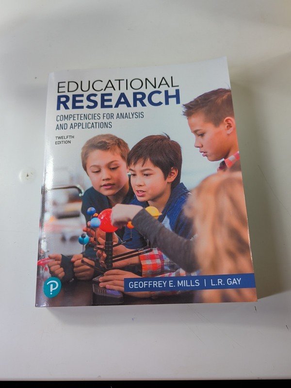 Educational Research: Competencies for Analysis and Applications – paperback…