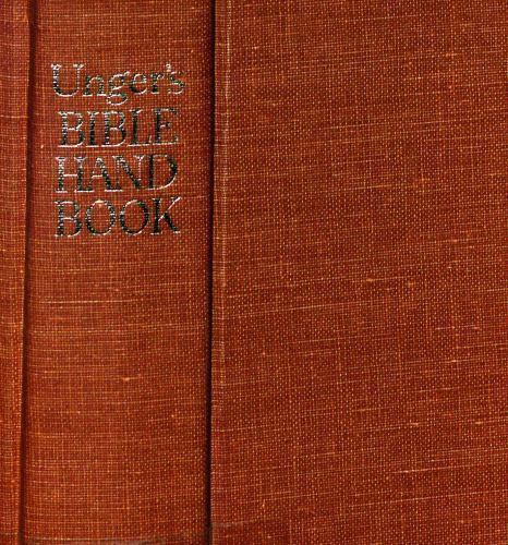 Unger’s Bible Handbook – 9780802490391, hardcover, Merrill F Unger