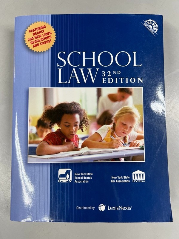 SCHOOL LAW 32ND EDITION WITH CD By LexisNexis – NYS SBA + NYS Bar Ass.