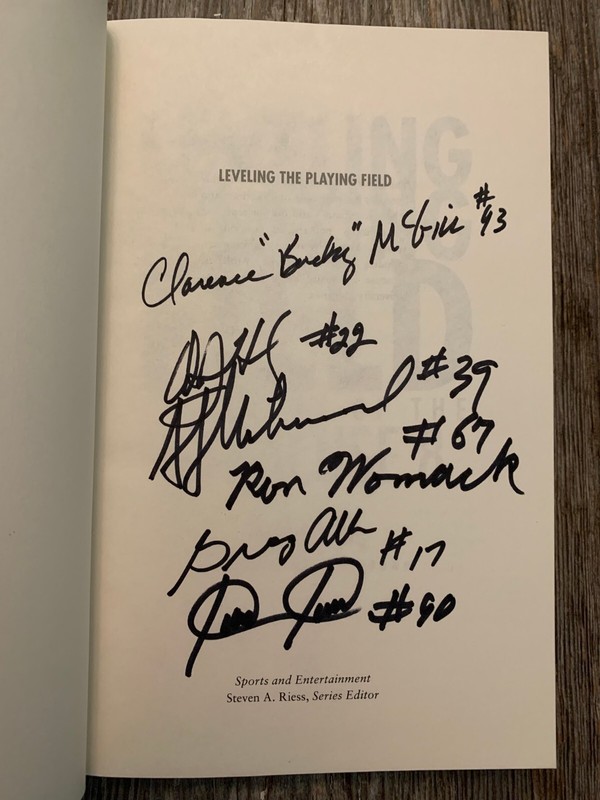 SIGNED – LEVELING THE PLAYING FIELD by David Marc (2015, Hardcover)-1st ed.