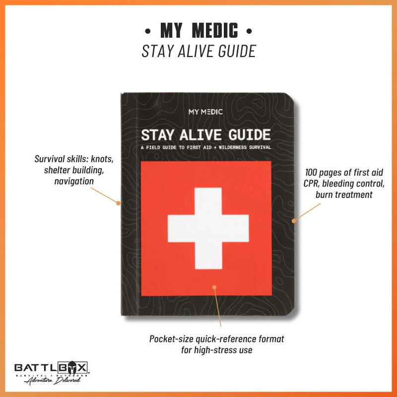 My Medic Stay Alive Guide First Aid Survival Manual 100 Pages Emergency Field gallery