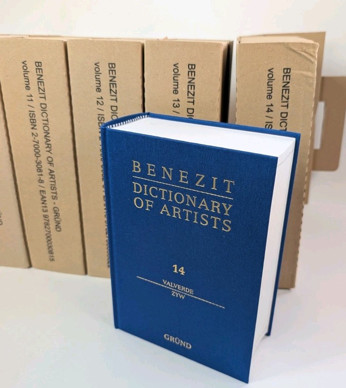 Benezit Dictionary of Artists Complete Set Volumes 1 - 14 (2006, Hardcover) gallery