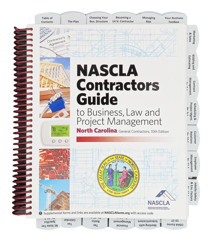 Highlighted and Tabbed – North Carolina General, 10th Edition NASCLA