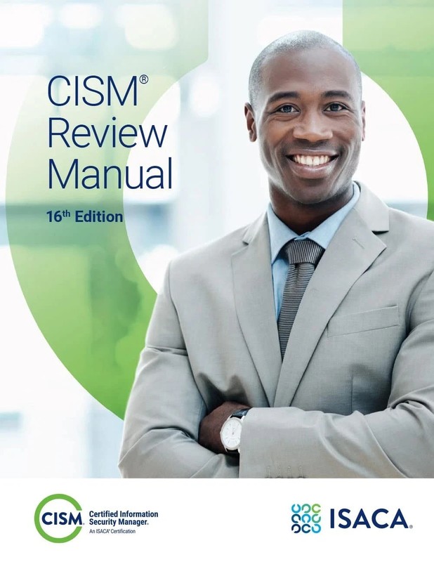 ISACA print CISM Review Manual 16th Edition (Like New)