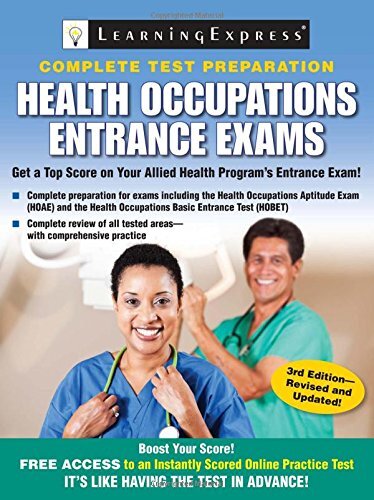 Health Occupations Entrance Exams, LearningExpress LLC