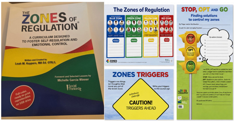 The Zones of Regulation, Book & Poster Set Leah Kuypers