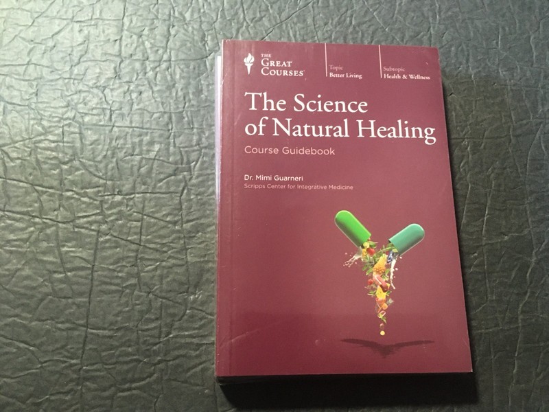 The Great Courses The Science Of Natural Healing 4 DVD And Guidebook Brand New