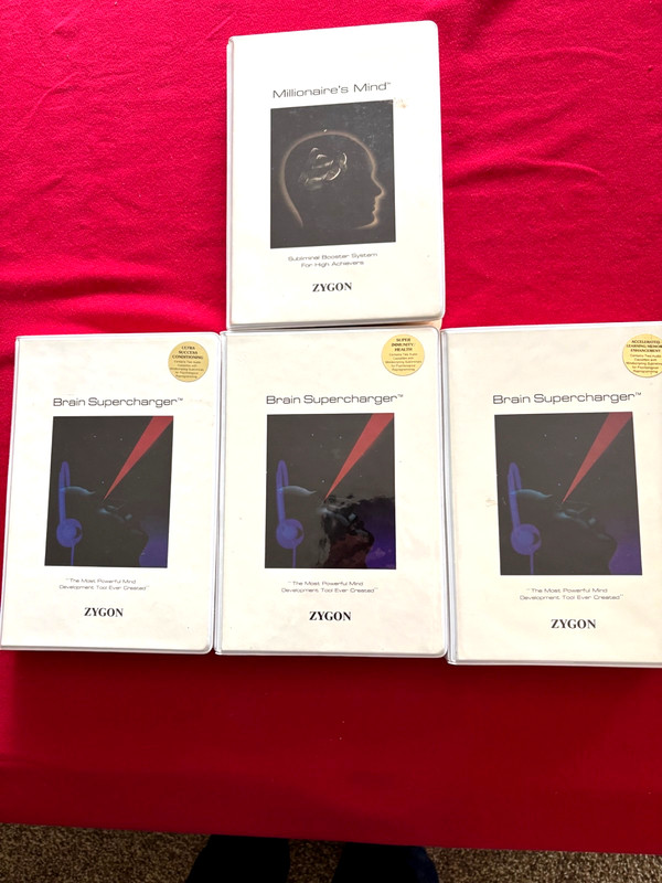 Zygon Complete Millionaire’s Mind + Brain Supercharger System — 9 Cassettes — 19