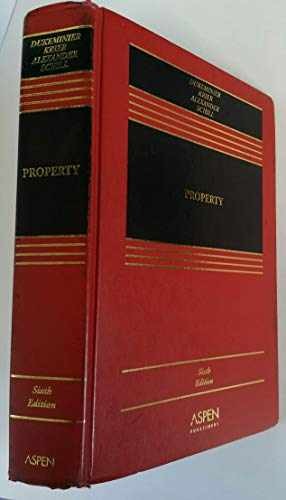 Property – Hardcover, by Krier James E.; Alexander Gregory S.; – Very Good