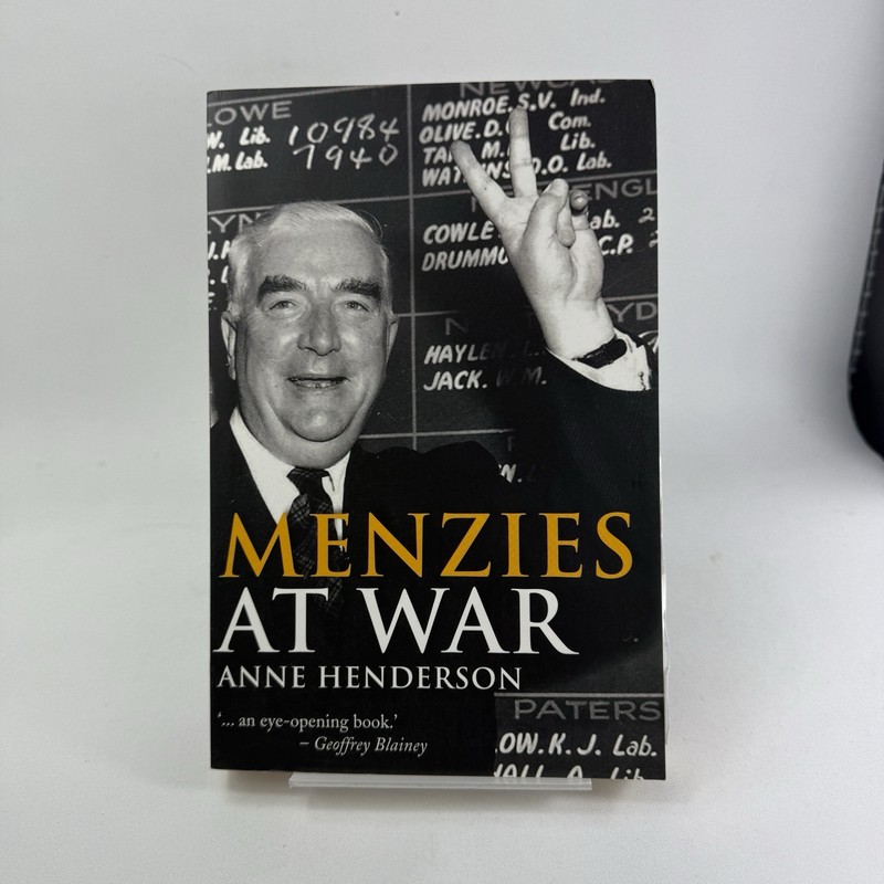 Menzies at War by Anne Henderson (Paperback, 2014)