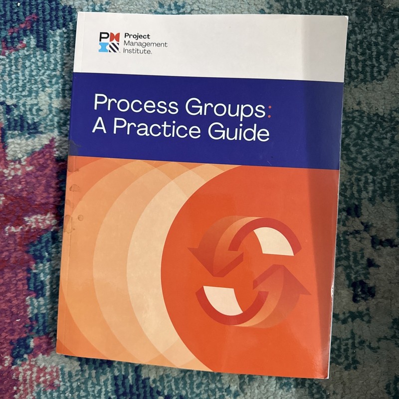 PMI Process Groups Practice Guide 2022 PMP Project Management Book