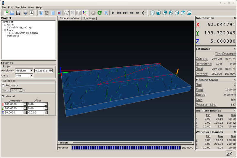 CNC Simulator Software for Milling & Router CAD CAM G-Code Viewer, Mac & Windows gallery